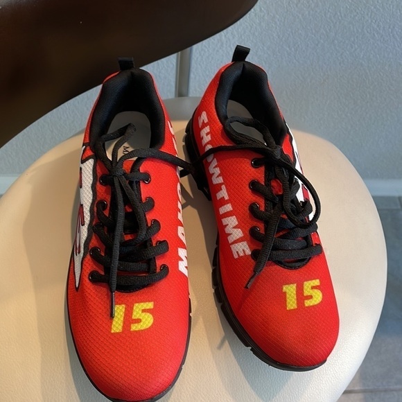 SOLD!! Custom Patrick Mahomes Sneakers - Picture 2 of 6
